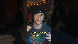 Using loops is bad?… 