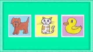 Deutsch lernen: TIERE - ein Spiel (game - jeu de Kim)