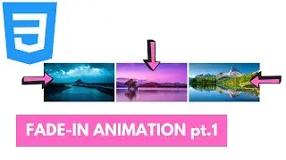 HTML & CSS - How to Create a Fade-in Animation for a Div Element on Scroll - Part 1