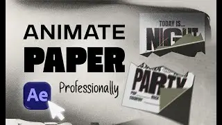 Realistic Paper Animation in After Effects: Step-by-Step Tutorial