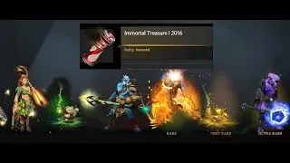 Dota 2 Opening Immortal Treasure I 2016 /Compendium  The International 2016 / Manila Major