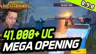 MEGA CRATE OPENING - 41,000+ UC - FAIL OR WIN? PUBG Mobile