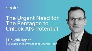 Dr. Will Roper | The Urgent Need for The Pentagon to Unlock AI’s Potential | TransformX 2022