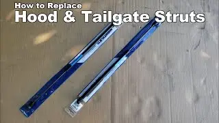 How to Replace Hood and Tailgate Lift Support Struts - Chevy Camaro & Pontiac Trans Am Firebird