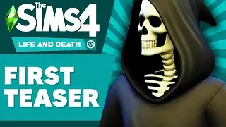 First Teaser for Sims 4: Life and Death Expansion Pack + Potential Gameplay Features! 👀