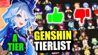 Characters That Are Worth To Build Tierlist  (GOOD FOR BEGINNERS) Genshin Impact ! ( 74 CHARACTERS )