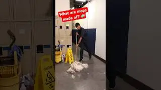 You’ll NEVER GUESS what mops are made of 😱