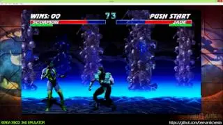 Xenia Xbox 360 Emulator - Ultimate Mortal Kombat 3 Ingame!