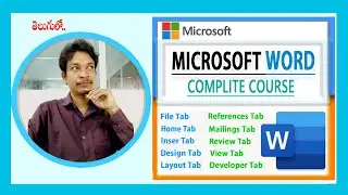 Microsoft Word Complete Course for Beginners || MS Word Latest 2023