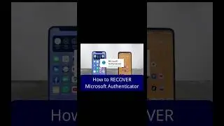 How to recover Microsoft Authenticator Accounts and Codes #authenticator  #accountrecovery