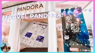 Marvel Pandora Charm Collection Review Store Tour Ironman Thor Captain America Infinity Gauntlet ✨