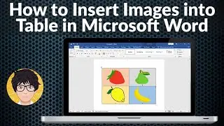 Insert Images into Table in Microsoft Word | insert Images into Table ms word |