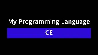 My Own Programming Language - CE #Shorts #shorts