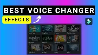 Best Voice Changer Effects in Filmora 12 | Voice Filters in Filmora 12