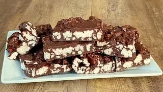 Chocolate bars with rice cakes: an irresistible recipe for chocolate lovers