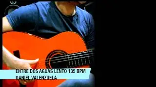 ENTRE DOS AGUAS 135 bpm (Guitarra LIVE by Daniel Valenzuela)