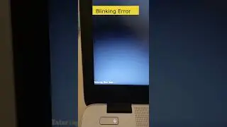 Blinking Error Due to Bootable Pen drive | पेनड्राइव से आनेवाली ब्लिंकिंग एरर को कैसे दूर करे ?