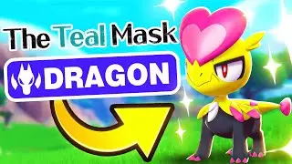 100% Shiny DRAGON Pokemon Locations in Teal Mask DLC