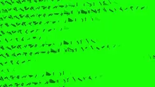 Cryptic Signs - Green Screen Texture / Particles Overlay Loop | Free Download