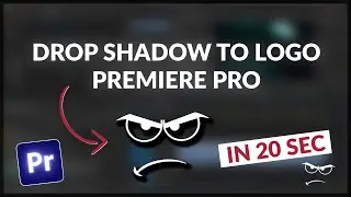 How to Add DROP SHADOW to LOGO in Premiere Pro