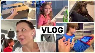 США Влог Распаковка посылки Всё нужное Травма Семейный Влог Big big family in the USA VLOG