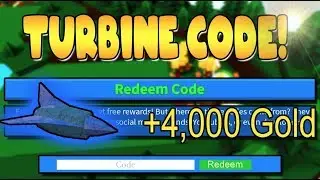 *NEW* TURBINE CODE (+4,000 Gold) in Build a Boat for Treasure ROBLOX