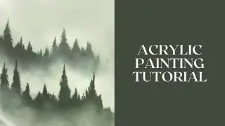 FOG - Blending acrylic like oil (No mediums)