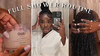 THE ULTIMATE SHOWER ROUTINE: wash day, body care favs, skincare & more || Simone Nicole