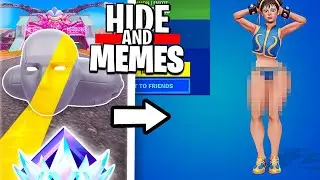 NICHT LACHEN in Fortnite HIDE and MEME!