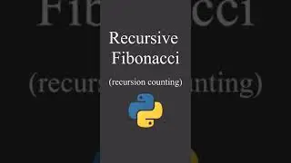 Analyzing Runtime for Recursive Fibonacci in Python (Part 2) // #Shorts