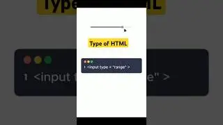 Type of input in HTML 