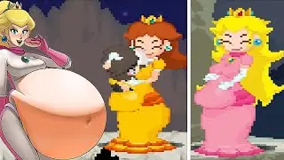 WAIT PEACH!! SHE'S NOT FOOD!!! 💔💀 ( Princess Peach & Daisy Monster Girls Buffet )