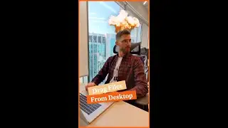 Drag Files to Elementor Directly From Your Desktop! 🤯 #Shorts