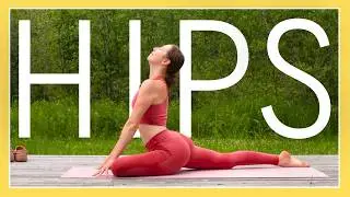 30 min Hip Opening Yoga - Slow Flow Deep Stretch