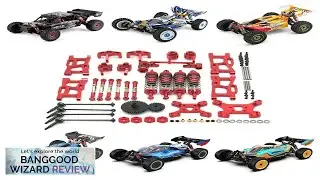 Metal Upgrade Parts WLtoys 144001 144010 124017 124019 Rlaarlo 1/14 1/12 AM Review