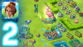 Merge Gardens - ‏‏Gameplay walkthrough Part 2 (iOS, Android)