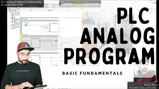 Lesson 4- PLC Analog Input Output Programming (Hindi and English)