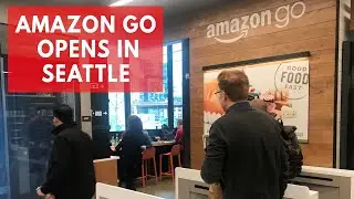 Amazon Go: New cashier-less grocery store opens in Seattle