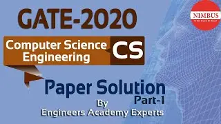 GATE 2020 Computer Science Paper Detailed Solution ( Session - 1)