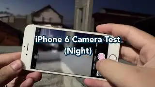 iPhone 6 Camera Test (Night)