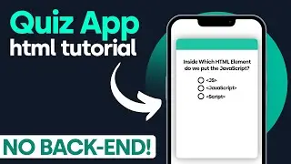 Create a Quiz App using HTML CSS & JavaScript | Quiz Web App using JavaScript