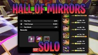 How To Solo Hall Of Mirror Anime Defenders