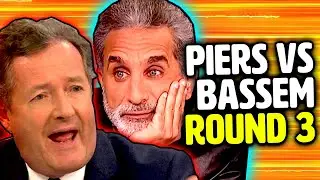 Piers Morgan BOTH SIDES the Israel/Palestine conflict (Piers Morgan VS Bassem Youssef ROUND 3)