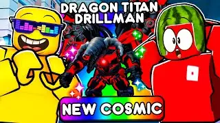 UNLOCKING ULTIMATE DRAGON TITAN DRILLMAN In Skibidi Toilet Tower Defense