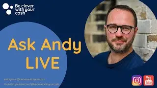 Ask Andy LIVE Q&A: 7pm Monday 12 August 2024