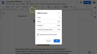 Docs: Word Count