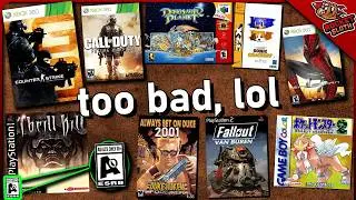 3 hours of games they NEVER wanted you to play...