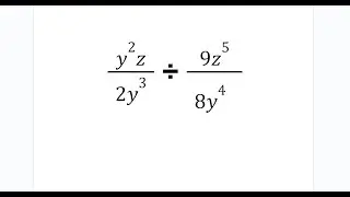 How to divide algebraic fractions /  Simplify exponential fractions / Simplify algebraic expression