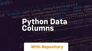 python data columns