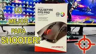 Mouse HyperX Pulsefire FPS Pro (Unboxing / Review)